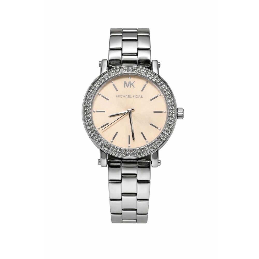 Michael Kors Corey Women's Silver-Tone Watch MKO1050 38mm